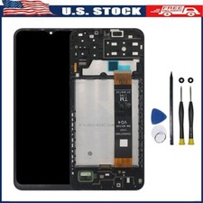 For Samsung Galaxy A13 LTE 4G  A135F 6.5" LCD Touch Screen Assembly Frame US