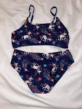 Cat  Jack Girls bathing suit set M7/8