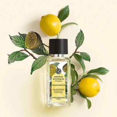 Yves Rocher  FLORAL, CITRUS 1.6 oz  Eau de Parfum Ondes Positive Vibes 50 ml NEW