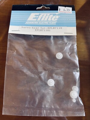 E-flite  Servo Gear Set:   EFLR7110, EFLR71101