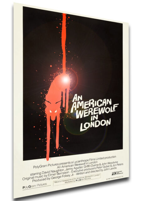 Poster Locandina - American Werewolf in London - Lupo Mannaro Americano a Londra Poster Locandina - American Werewolf in London - Lupo Mannaro Americano a Londra