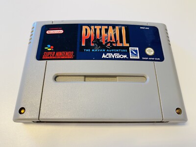 Pitfall für das Super Nintendo Entertainment System (SNES) PAL Version