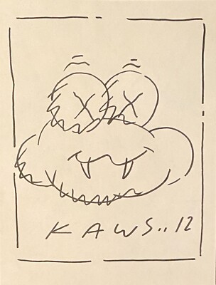 KAWS アートピース 2006年製 OriginalFake(直筆サイン入り) KAWS アートピース 2006年製 OriginalFake(直筆サイン入り)