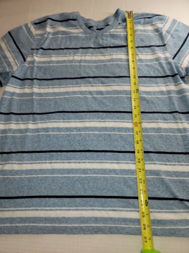 Mens OP Ocean Pacific V Neck Short Sleeve Striped T Shirt Size XL - Picture 3 of 5