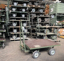 Stiehl Hand Truck Wagon Towing Eye 1.200 X 800 MM Rubber Eu-Palette Pendant Bw