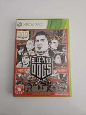 Sleeping Dogs Limited Edition (ohne DLC) - Xbox 360 UK Top Zustand!