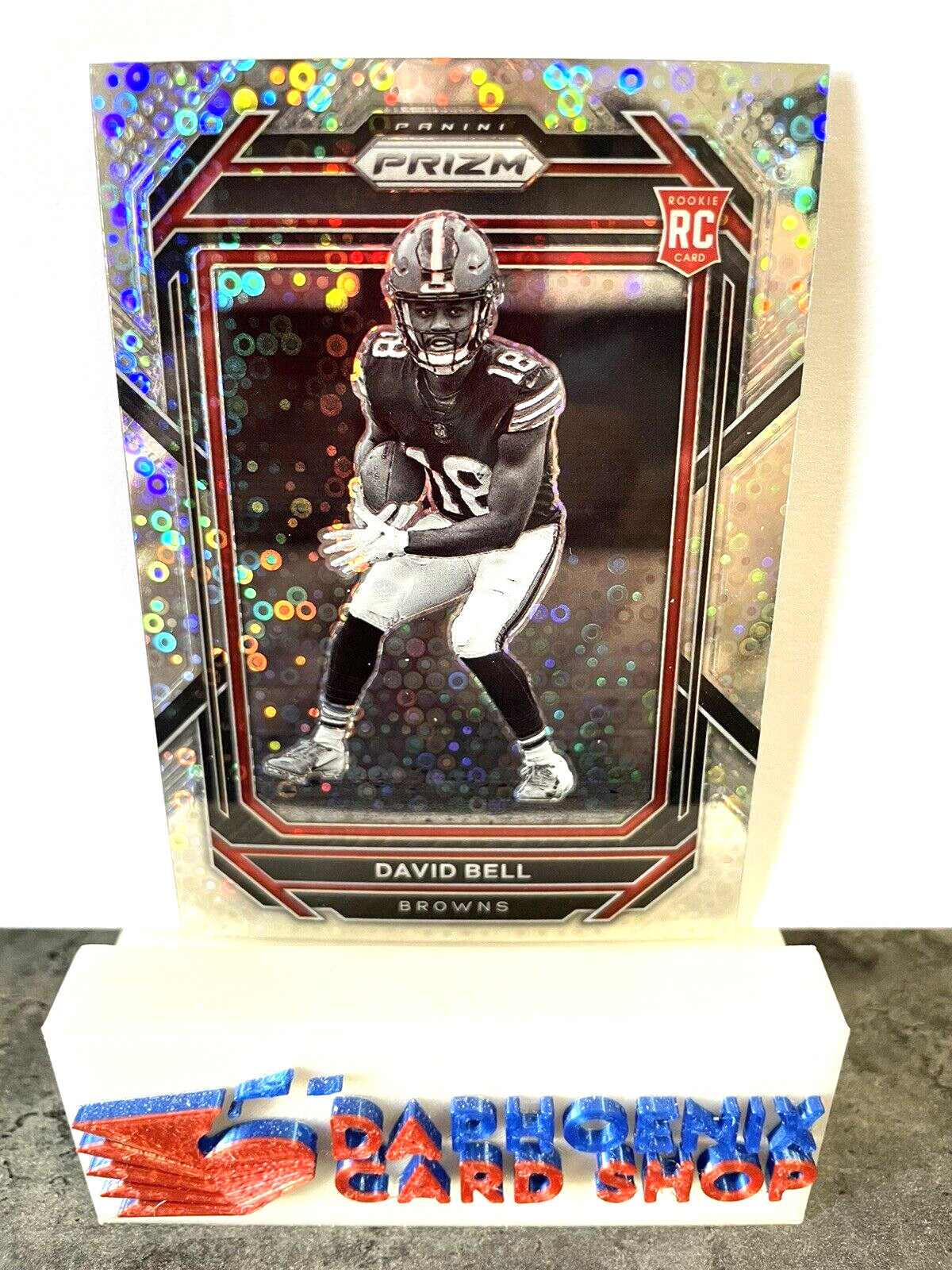 David Bell  Browns 2022 Panini Prizm No Huddle Prizm Rookie #334