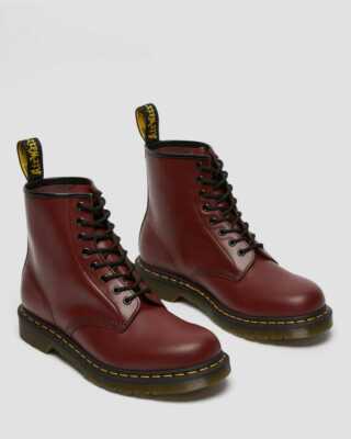 Dr. Martens LEDERSTIEFEL 1460 CHERRY RED SMOOTH LEATHER / 11822600 