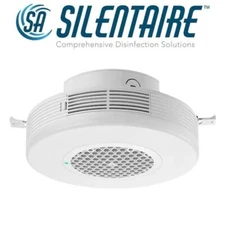 SILENTAIRE 8 in. Canless Integrated LED Light Plasma Air Disinfection H1N1