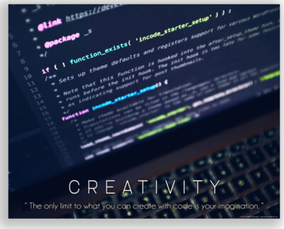 Programmer Coding Python Motivational Quotes Poster 11X14 Inches Unframed