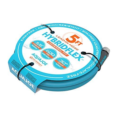  AJPGH05-PRO 5/8-Inch HYBRIDFLEX Lead-in 5-Foot, 500 PSI Burst Lead-In Hose