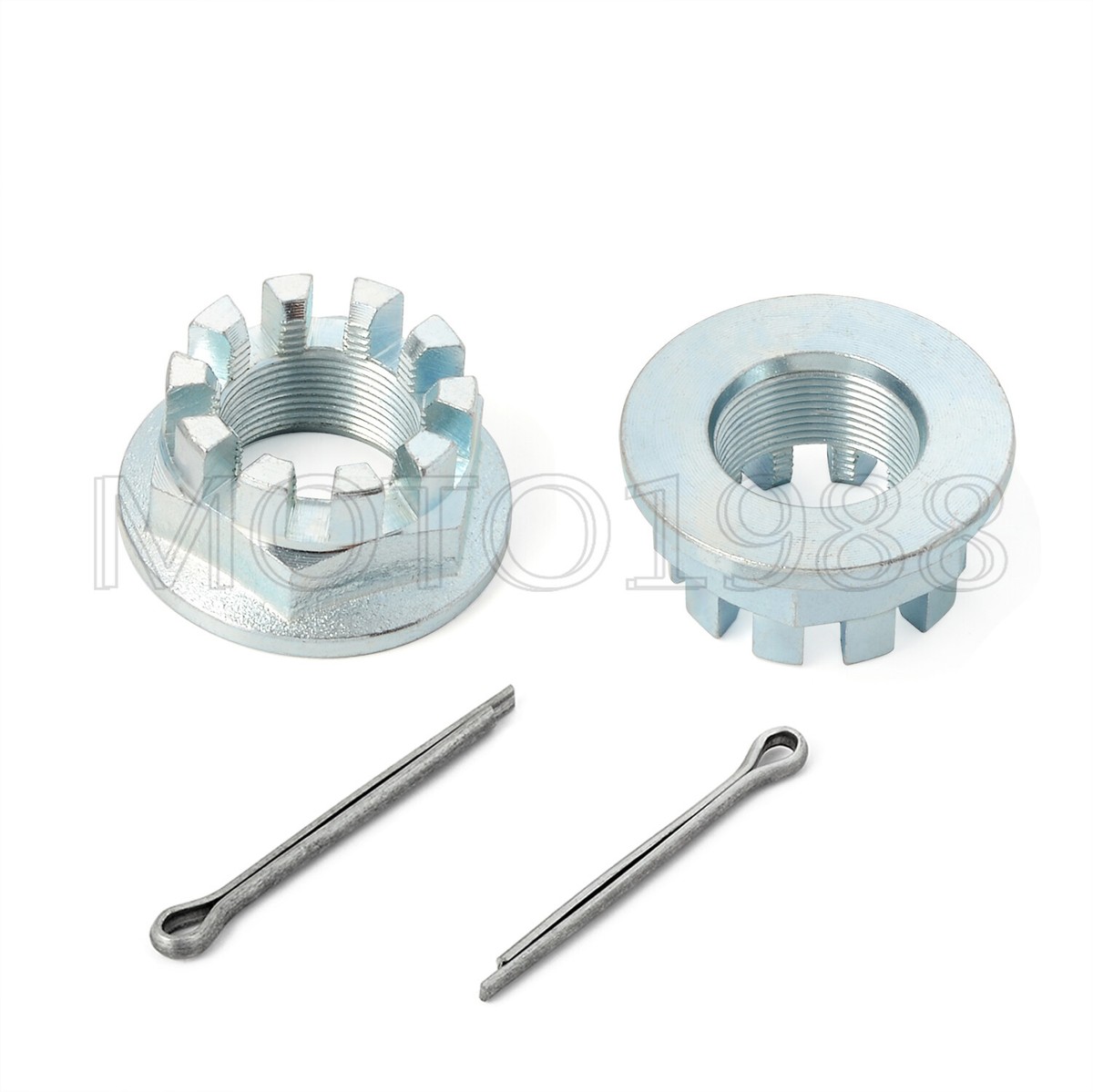 Rear Axle Castle Nut & Pins For HONDA Foreman 400 500 520 TRX400FW