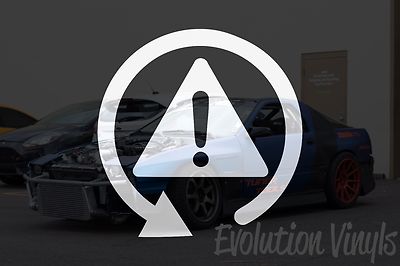 DSC Off Decal Sticker V1 Die Cut JDM Slammed Stance Euro Turbo Drift Choose Size