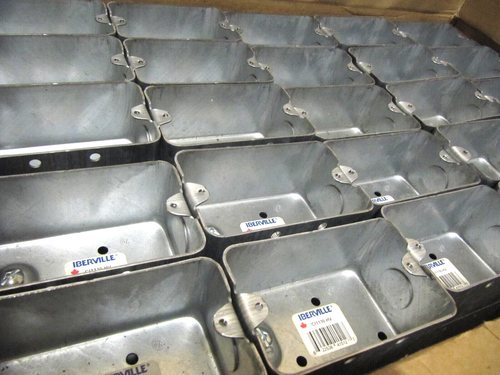 (LOT OF 50, NEW) Thomas&Betts / Iberville 347V Utility Box CI1110-HV - Picture 8 of 9