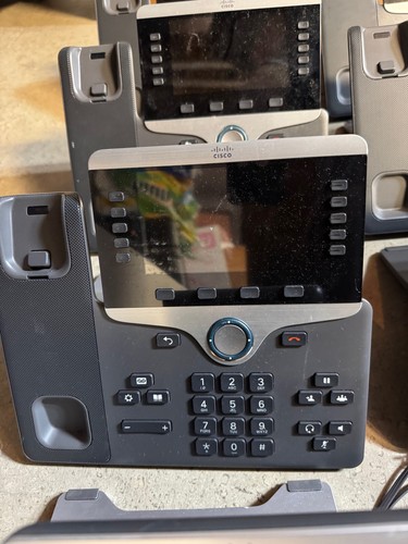 *READ* Lot of 7x Cisco 8841 - 10x handset, 6x stand, 5x psu CP-8841-K9 - 第 4/16 張圖片