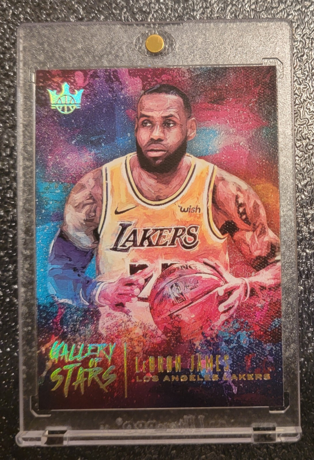 2018-19 Panini Court Kings Gallery Of Stars #20 LeBron James Lakers
