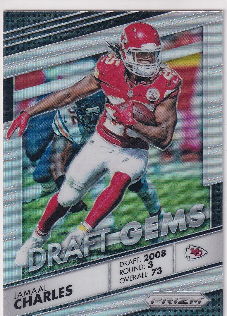 JAMAAL CHARLES 2016 Panini Prizm Draft Gems Prizms #9 Chiefs