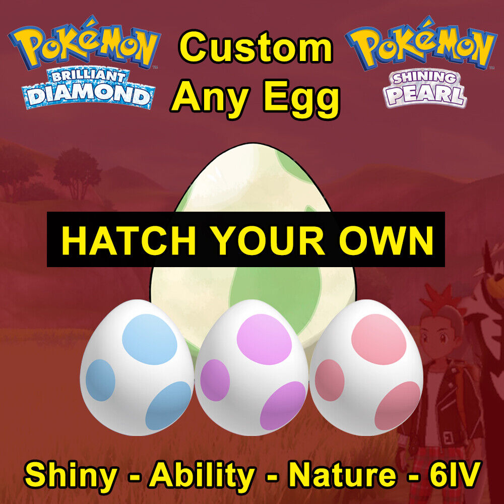 Pokemon Brilliant Diamond & Shining Pearl / Shiny Egg 