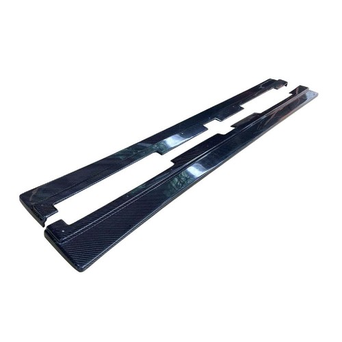 For 2016-24 Mazda Miata ND MX5 MX-5 Real Carbon Side Skirt Extension Lip Spoiler - Picture 8 of 10