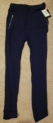 Soho Apparel Leggings Blue M NWT Yoga Activewear