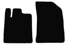 Vorne Fußmatten Velour Schwarz für Peugeot 407 2004-2011 14xRand
