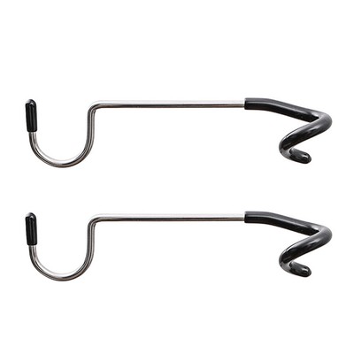  2 Pcs Tarp Bird Feeder Hook Camping Light Pole Tent Lamp Hanger