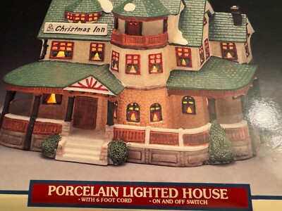  Lemax  Dickensvale 1994 Christmas Inn Lighted Building new