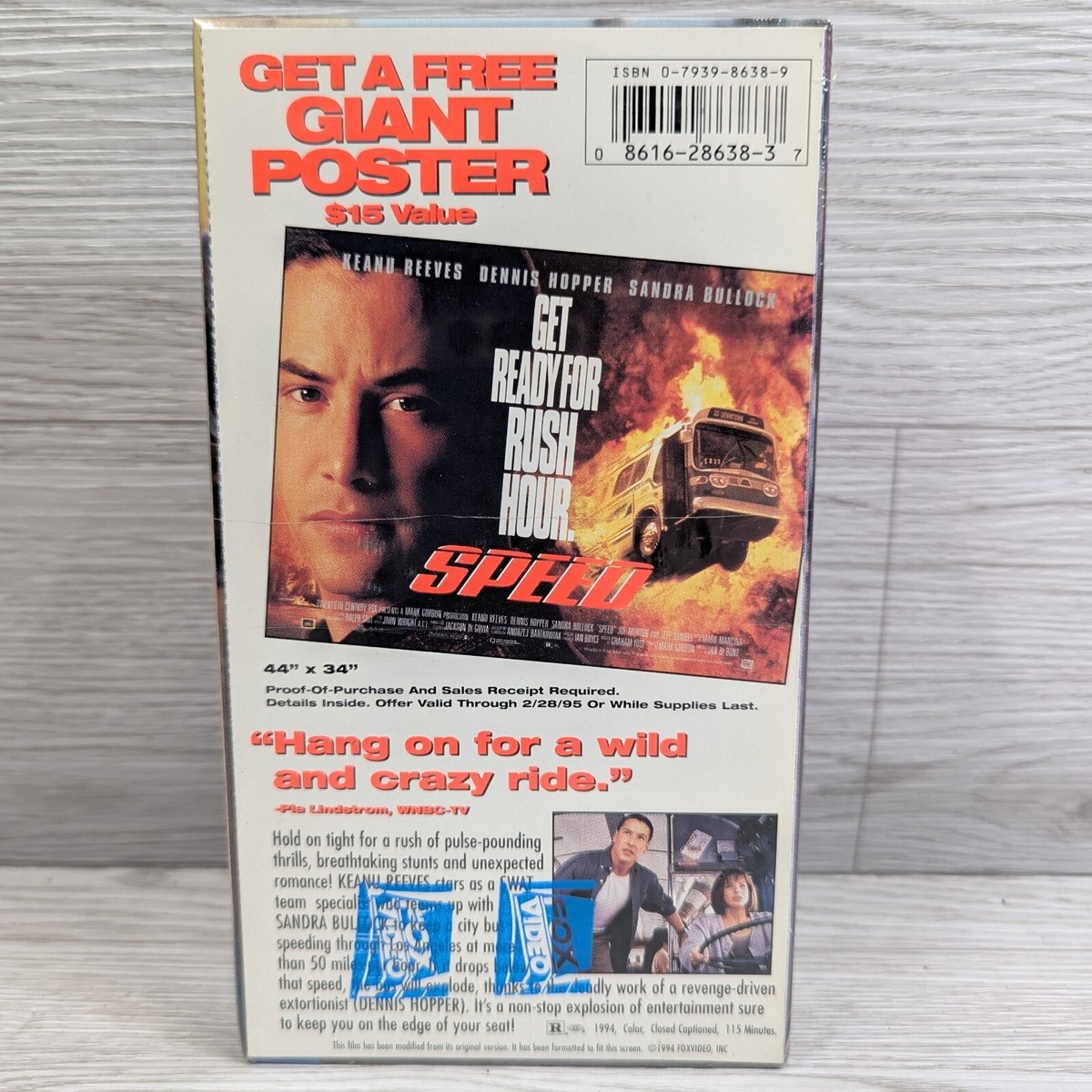 Speed (VHS, 1996) for sale online | eBay