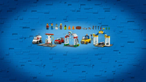 LEGO City 60232 Autowerkstatt 4 Minifiguren Harl Hubbs LEGO Life App  N8/19 - Bild 4 von 8