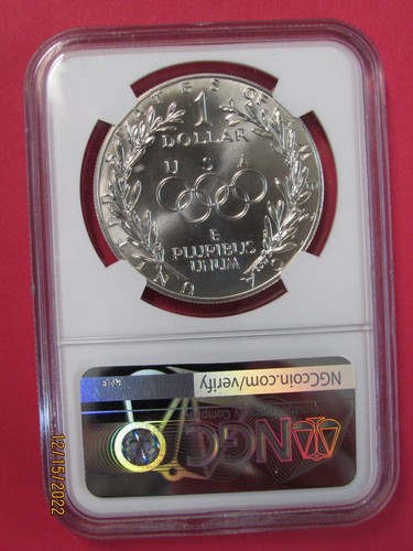 1988 "D" OLYMPICS "NGC MS69" - Picture 2 of 2