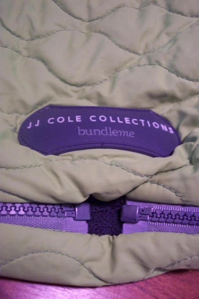 JJ Cole Collections URBAN BUNDLE ME CAR SEAT COVER BLANKET IN LIME GREEN SPROUT - Image 2 of 4