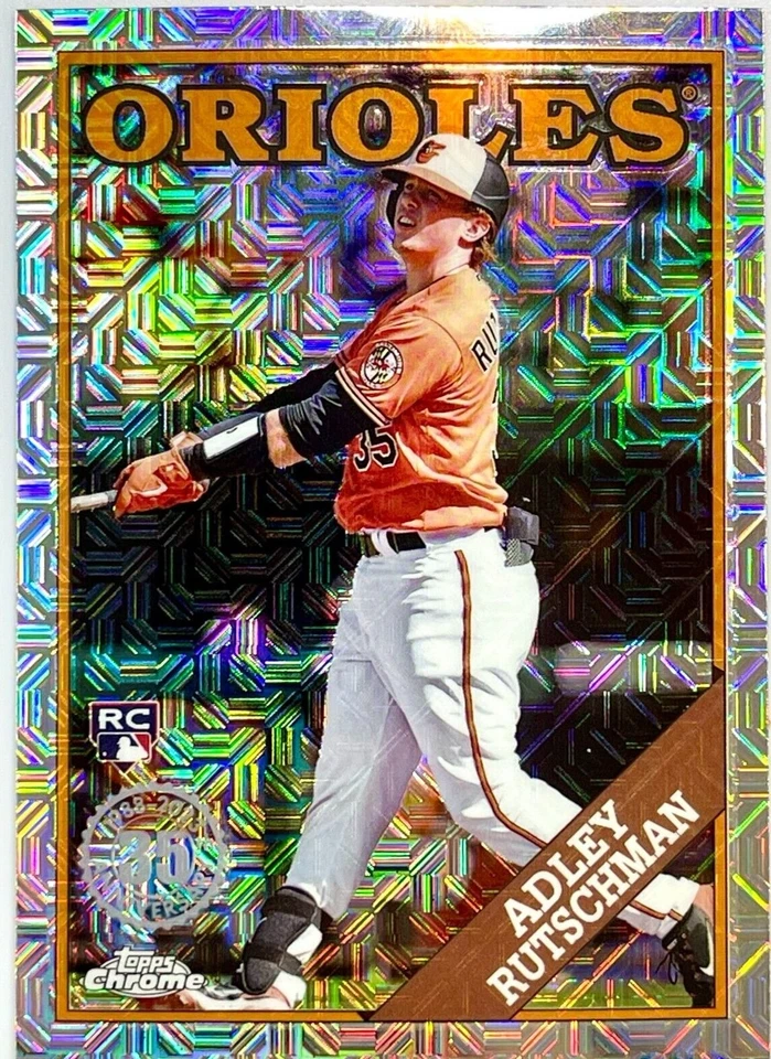 2023 TOPPS SERIES 1 🔥 1988 TOPPS CHROME 🔥 SILVER PACK MOJO - Select Your Card! - Image 3 of 4