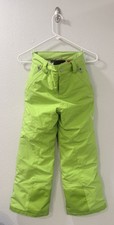 SPYDER Kid s Size 10 Ski Snow Winter Pants Youth Lime Green