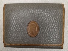 TRUSSARDI Vintage Pebbled Leather Bifold Wall...