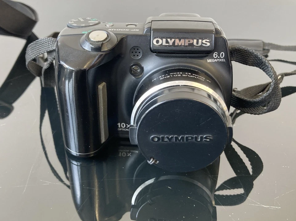 OLYMPUS Stylus SP-500UZ 6MP 10x Zoom Compact Digital Bridge Camera Working - Image 2 of 4