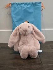 Jellycat Bashful Blush Pink Bunny Medium - AUTHENTIC NEW WITH TAGS & dust bag