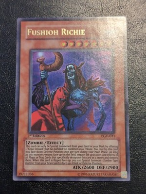 Yu-Gi-Oh! ULTRA RARE CARD FUSHIOH RICHIE PGD-031 1ST LP