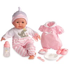 15 Realistic Soft Body Baby Doll with Open/Close Eyes JC Toys - Berenguer B...