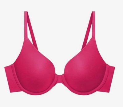 Third Love Zero Edge Push-up Bra Hot Pink 32D NWT