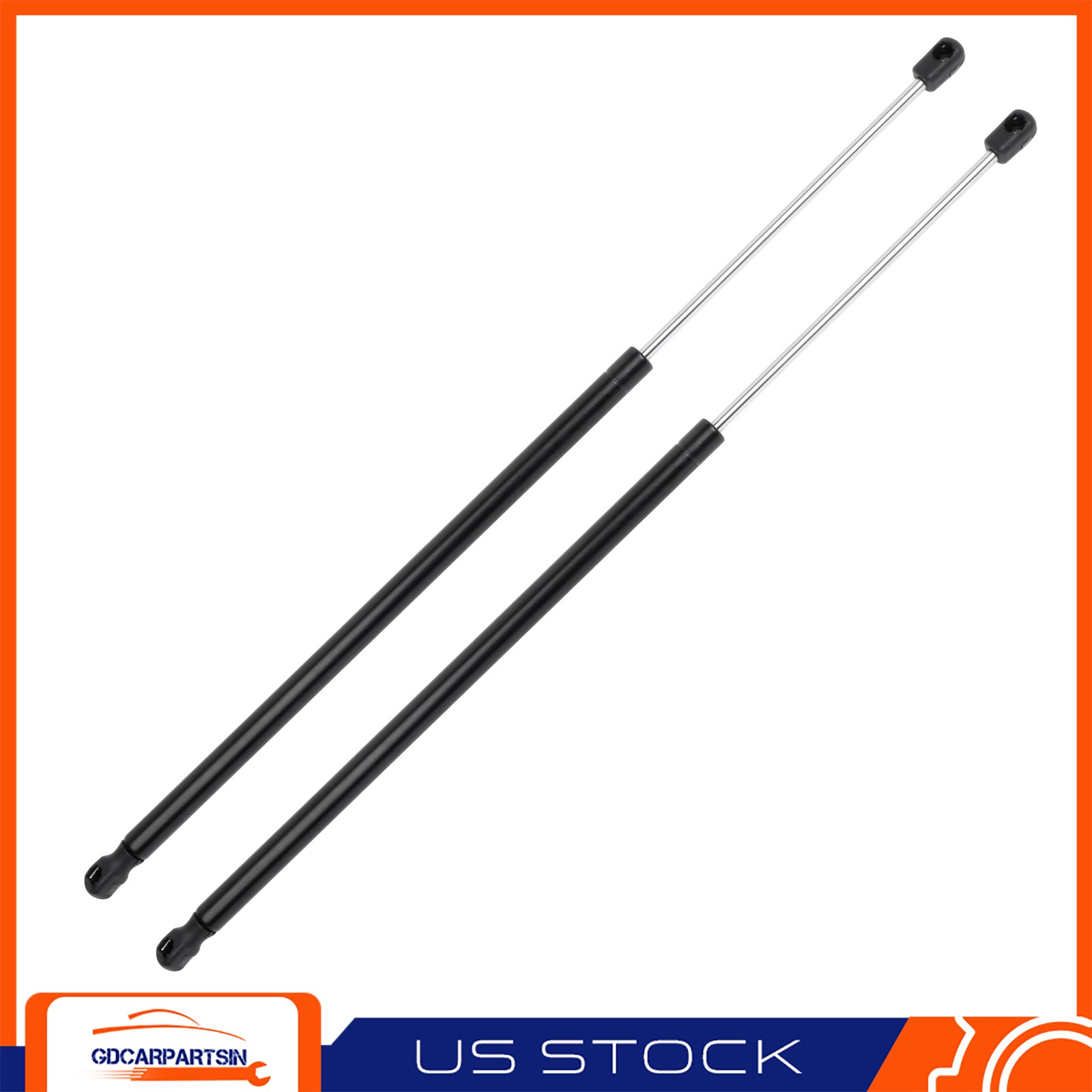 2 Pcs Hood Lift Support Gas Shock Strut For 2009-2015 Chevrolet Traverse LTZ