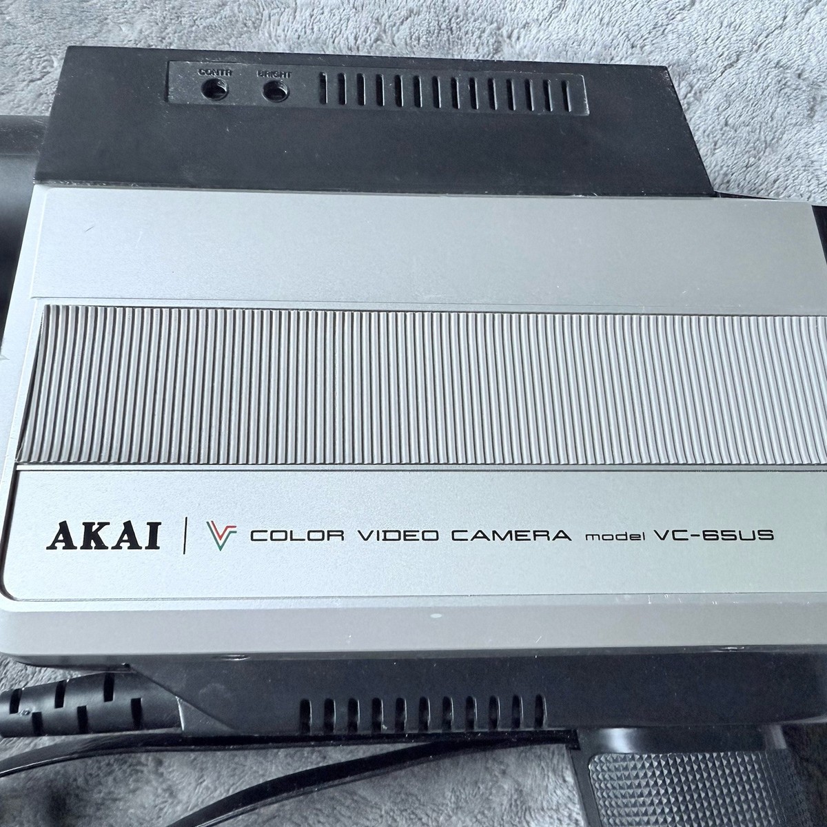 Vintage VTG Akai Color Video Camera VC-65US With Manual | eBay