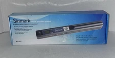 Sinmark Wand Scanner W/ Rechargeable Battery, NEW