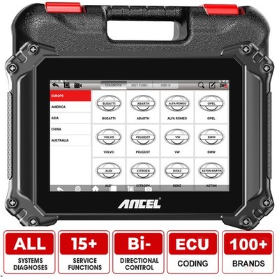 ANCEL V6 KFZ OBD Diagnosegerät Auto OBD2 Scanner ALLE System Auslesegerät TPMS