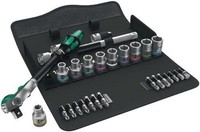 Wera SteckschlüSselsatz Zyklop Speed 28-Tlg.1/2 Zoll Sw 10-19Mm Z.72 6KT Wera