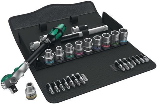 Wera SteckschlüSselsatz Zyklop Speed 28-Tlg.1/2 Zoll Sw 10-19Mm Z.72 6KT Wera-image