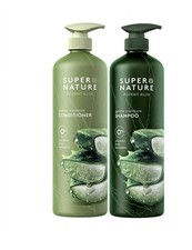 Super Nature Potent Aloe Gentle Moisture Shampoo and Conditioner 30oz Set