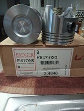 Badger P547-020 Engine Piston Set 4.1l 250 Cid 1982-1987 Cadillac