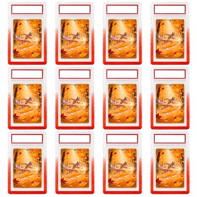 Bumper Guard for PSA Graded Cards ONLY | 12PACK Edge Protector Bumper -RED&WHITE