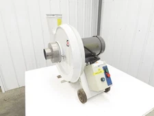 Kongskilde TRL-40 High Pressure Grain Blower 5Hp Backward Incline 7x6" Conveying