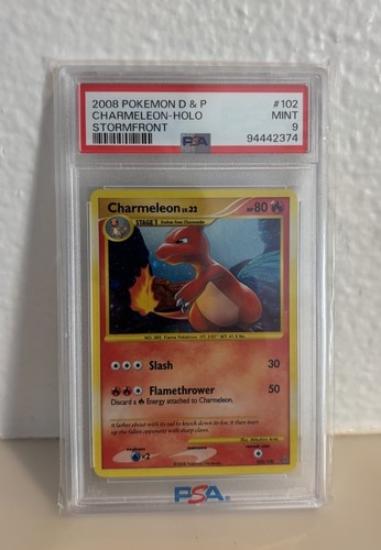 Charmeleon graded PSA 9 for sale on eBay